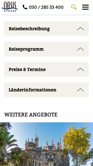 Typo3 Entwicklung Mobil-Screen Details